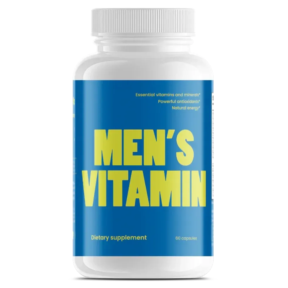 VB HEALTH - MEN'S DAILY MULTIVITAMIN: 34 DOCTOR-FORMULATED VITAMINS, MINERALS, & ANTIOXIDANTS