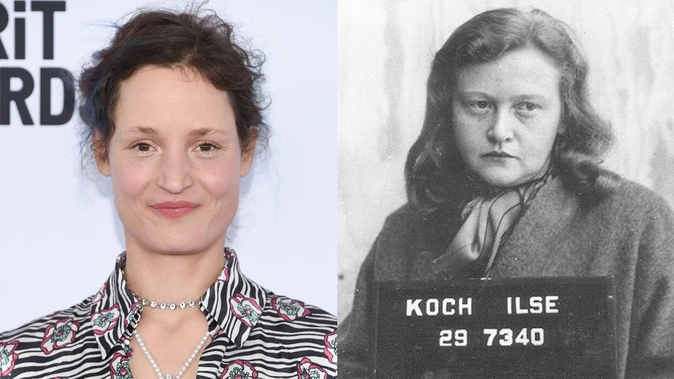 Vicky Krieps and Ilse Koch