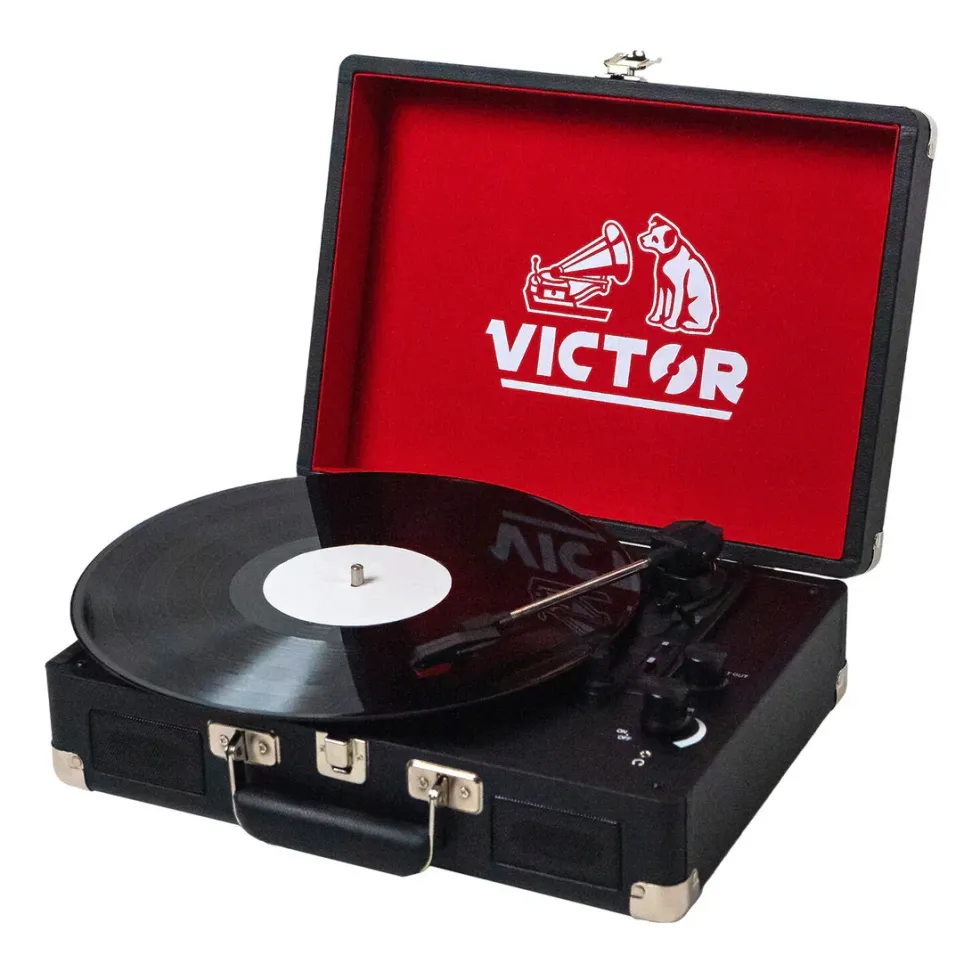 VICTOR - METRO DUAL BLUETOOTH SUITCASE TURNTABLE