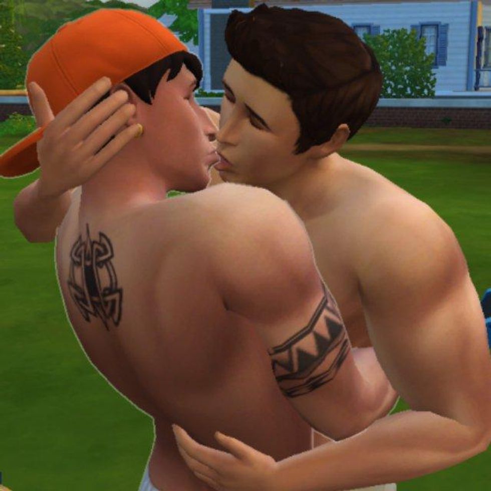 Video games with same-sex story lines. 