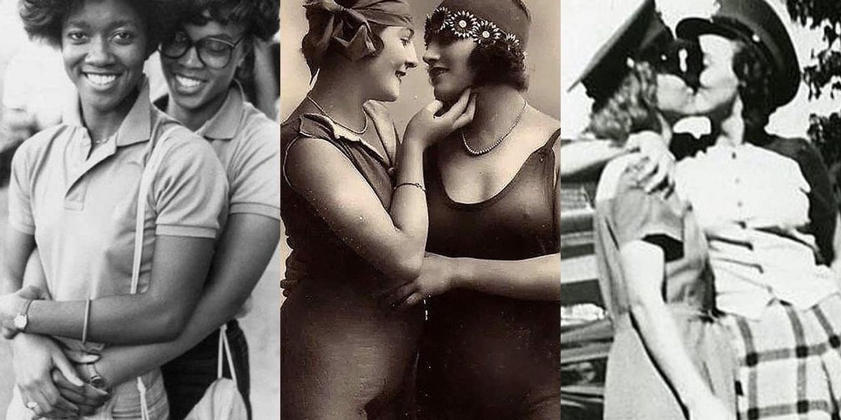 1900s Lesbian Sex - 60 Adorable Vintage Photos Of Lesbian Couples