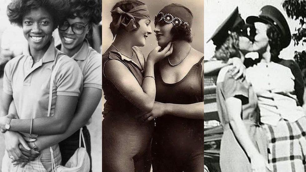 vintage photos of lesbian couples