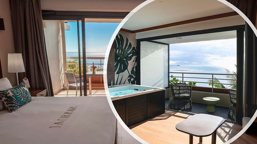 Wake up to breathtaking views of Matavai Bay at Le Tahiti by Pearl Resorts