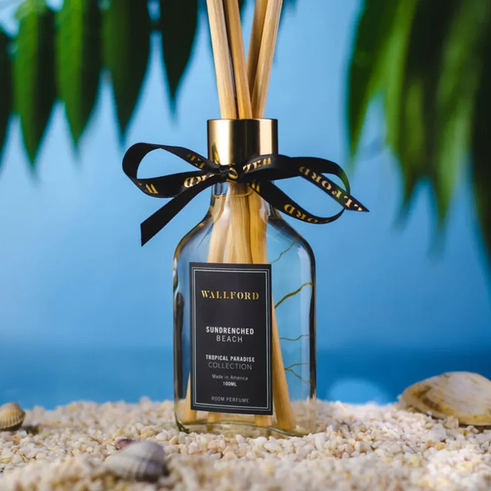 WALLFORD LUXURY HOME FRAGRANCES - SUNDRENCHED BEACH REED DIFFUSER