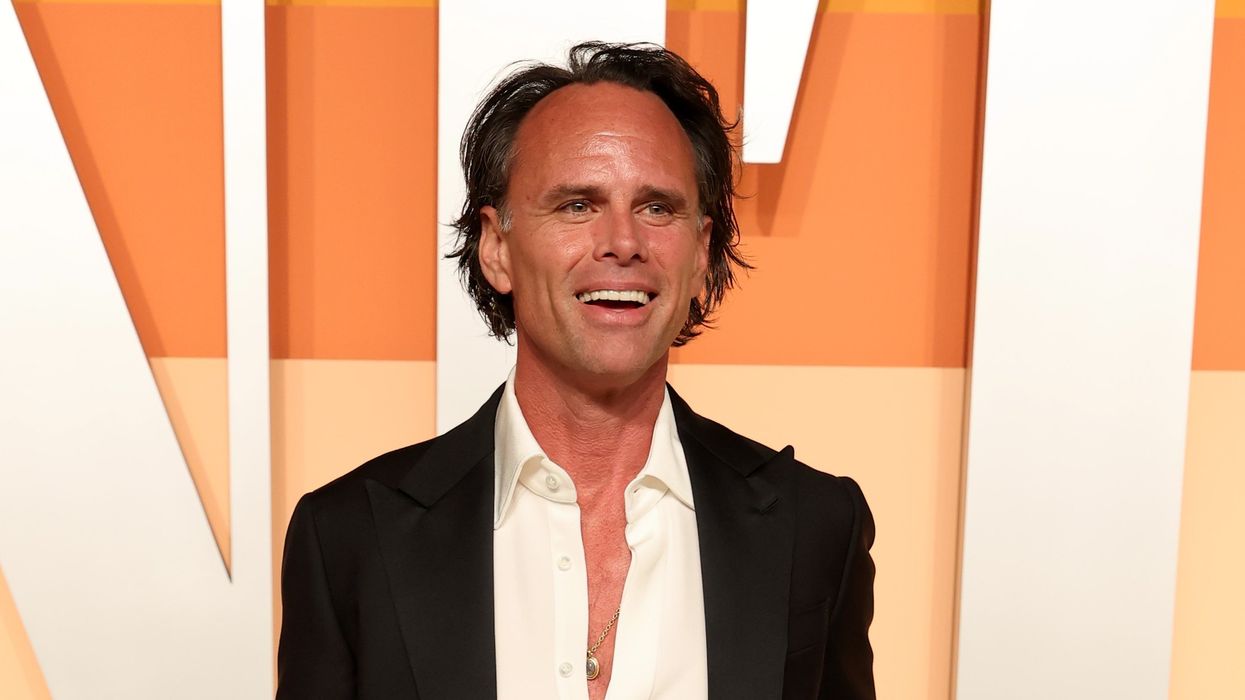 Walton Goggins at the 2025 Vanity Fair Oscar Party.