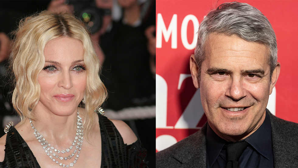 Watch Madonna Roast Andy Cohen In Front Of Thousands