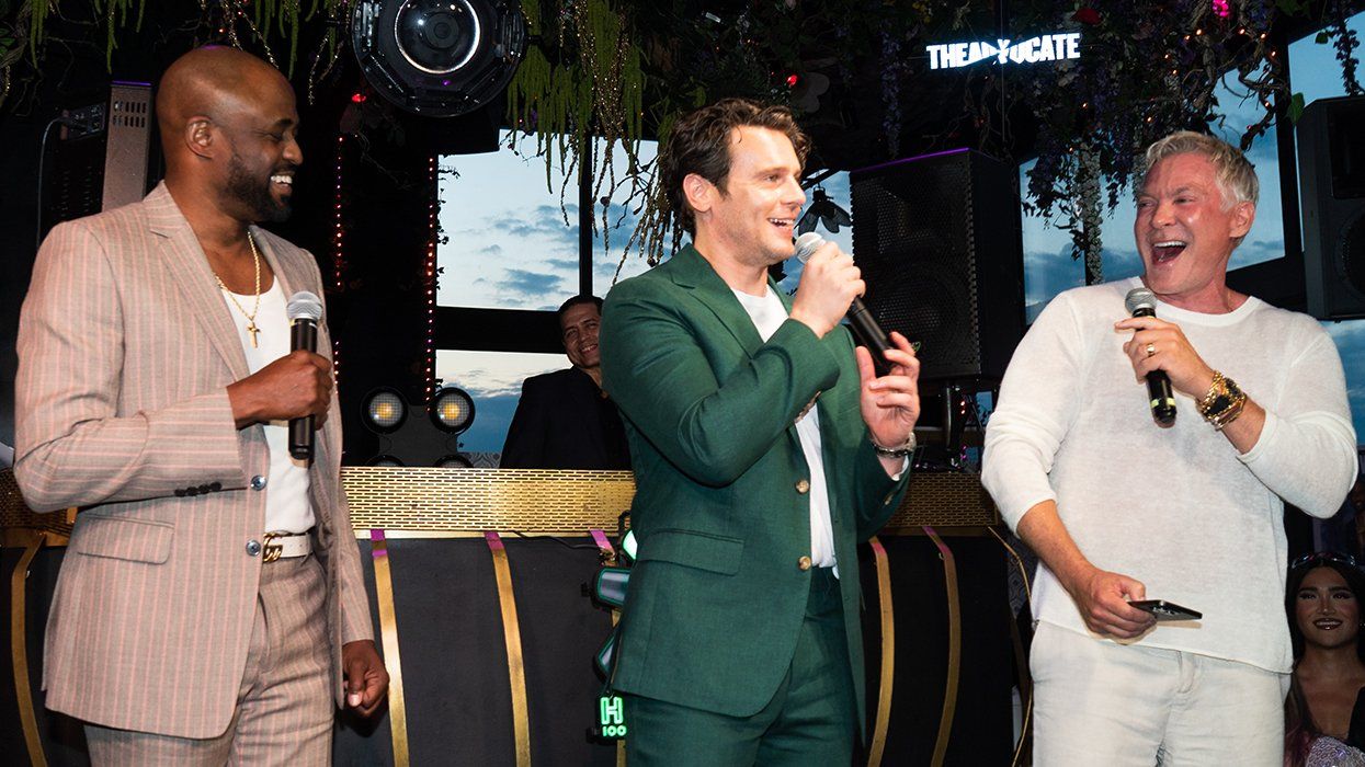 Wayne Brady, Jonathan Groff, Sam Champion