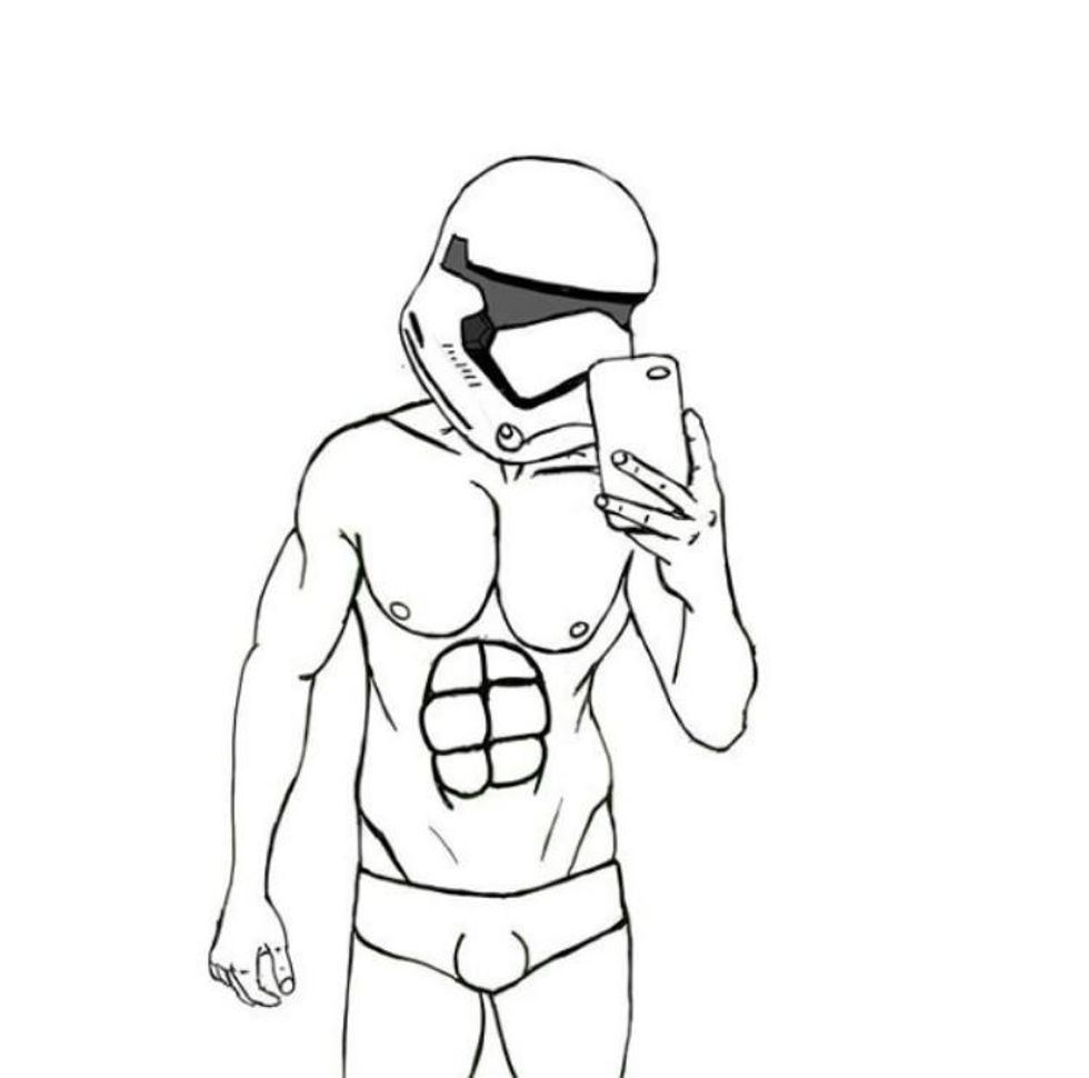 We're Obsessed With These Sexy Storm Trooper Illustrations