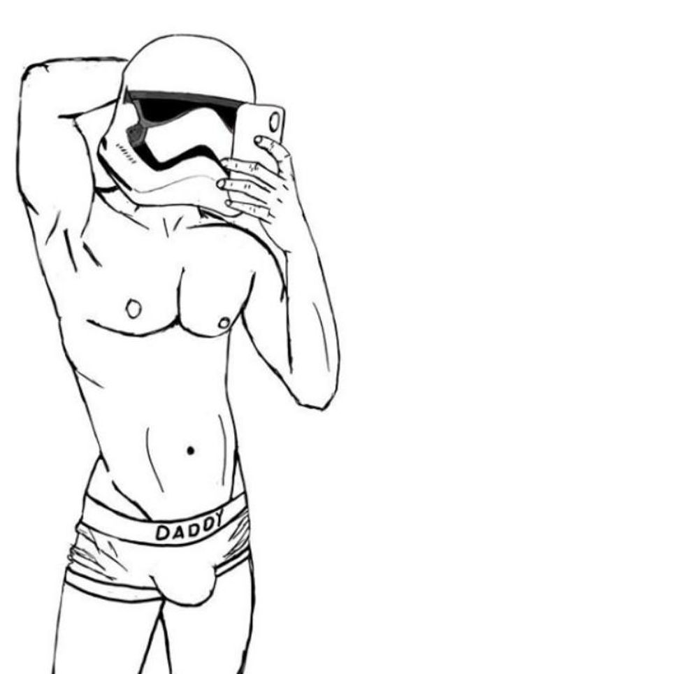 We're Obsessed With These Sexy Storm Trooper Illustrations