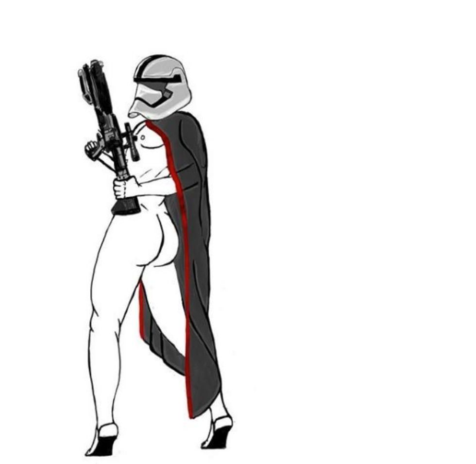 We're Obsessed With These Sexy Storm Trooper Illustrations