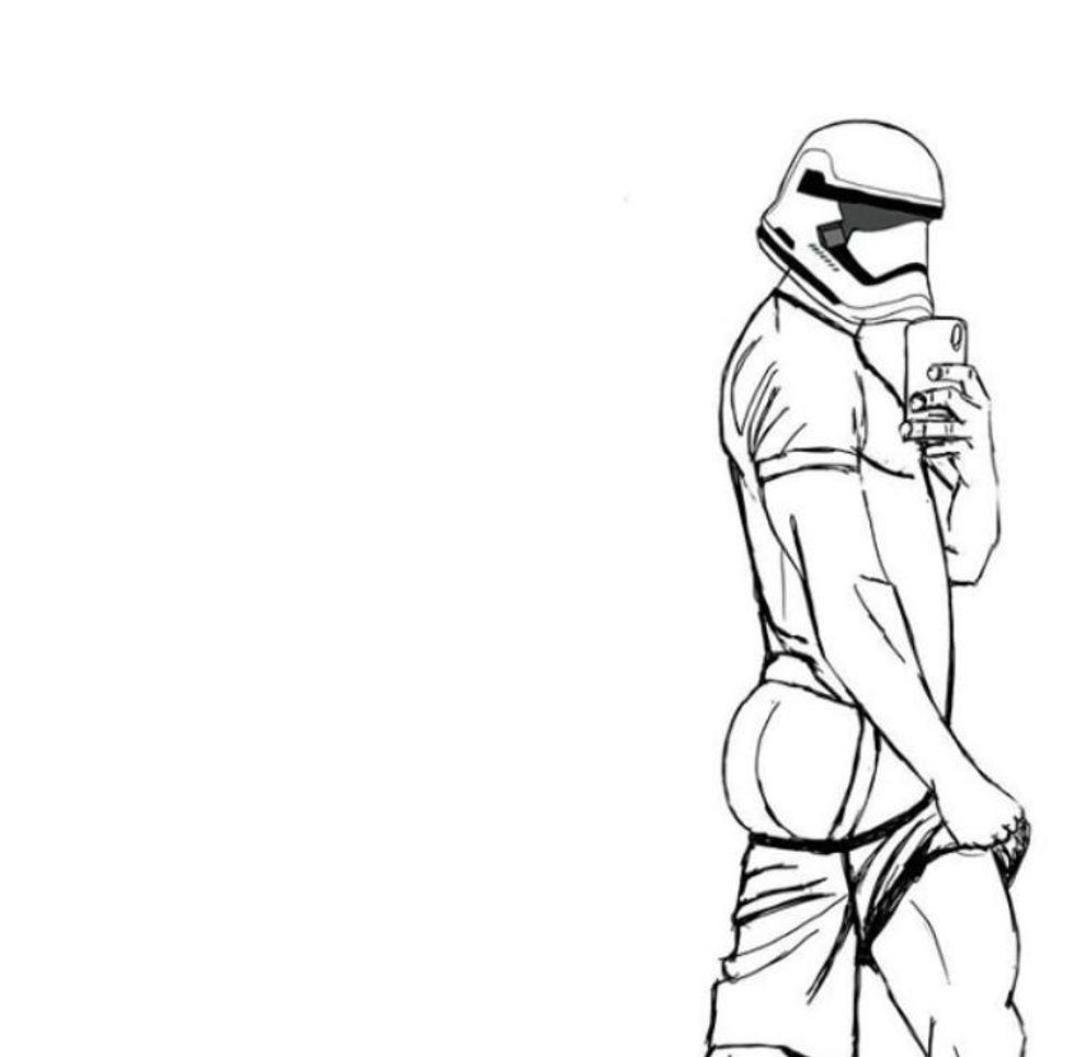 We're Obsessed With These Sexy Storm Trooper Illustrations