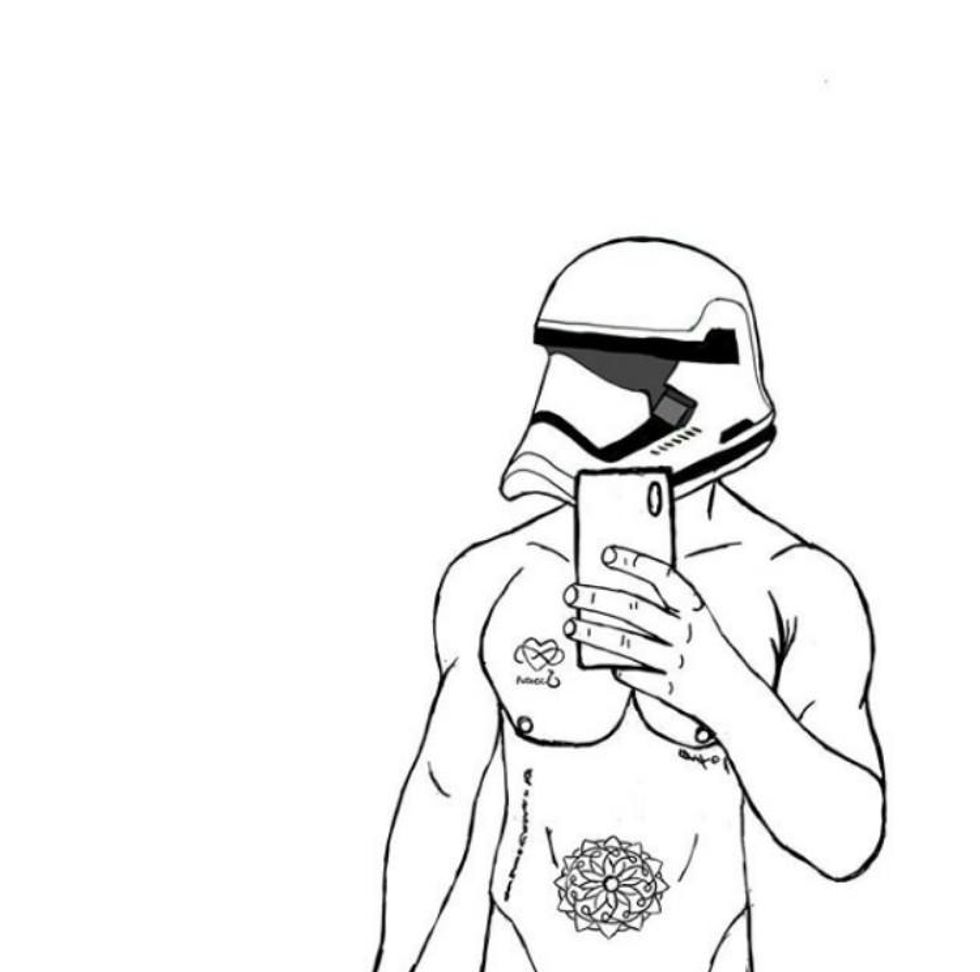 We're Obsessed With These Sexy Storm Trooper Illustrations