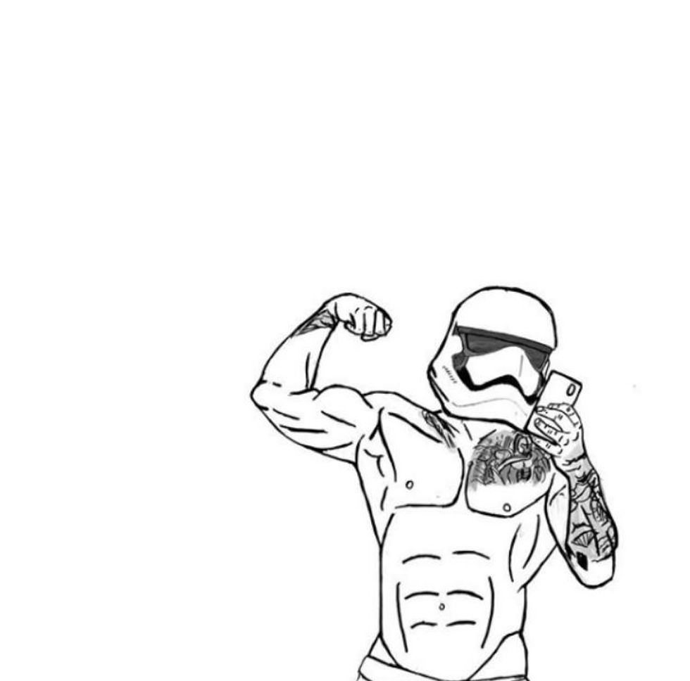 We're Obsessed With These Sexy Storm Trooper Illustrations
