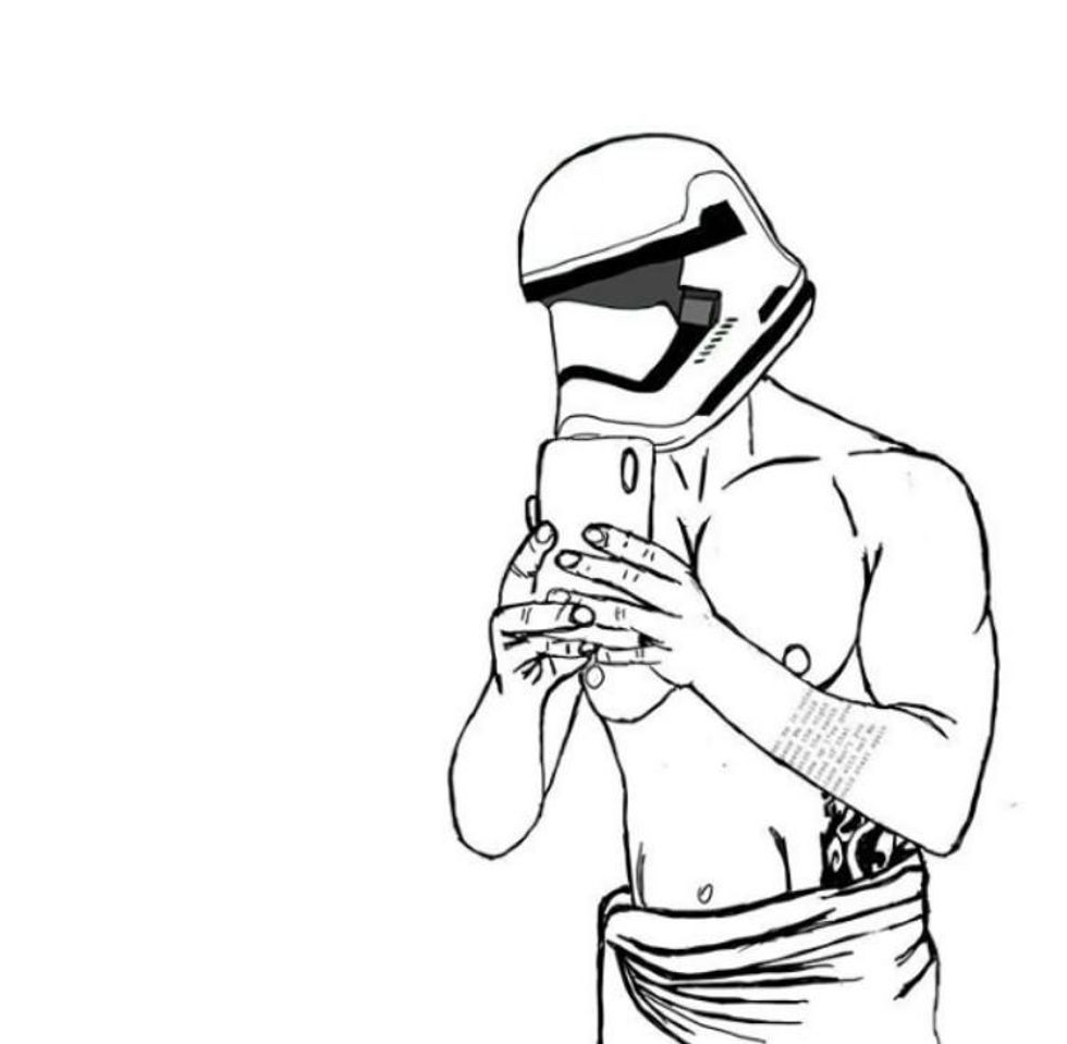 We're Obsessed With These Sexy Storm Trooper Illustrations
