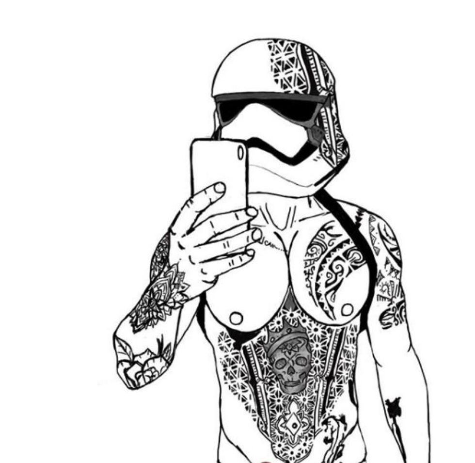 We're Obsessed With These Sexy Storm Trooper Illustrations