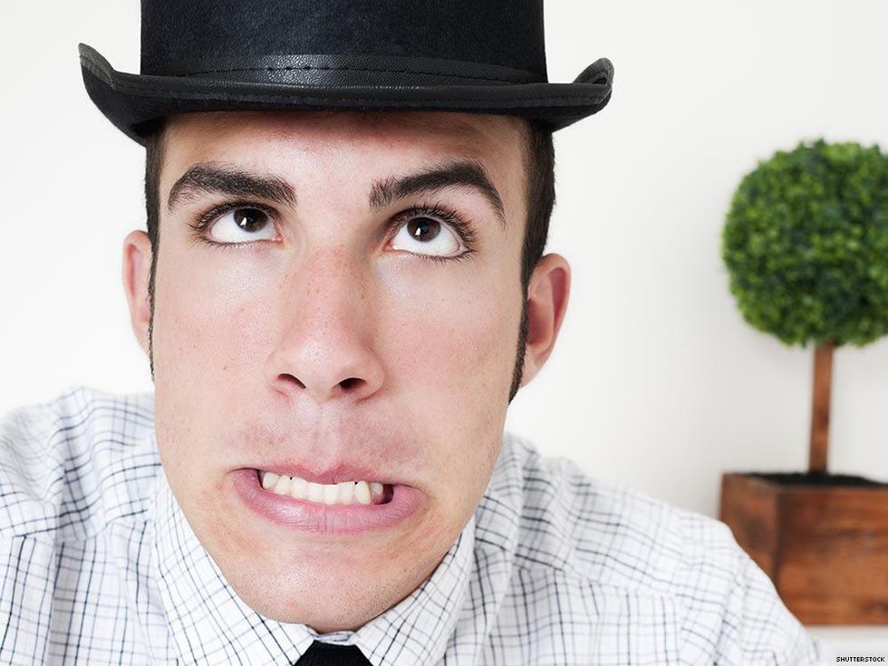 When he's a goofball