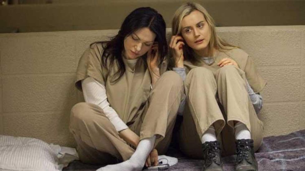 Why 'OITNB' won't say the word 'bisexual'. 
