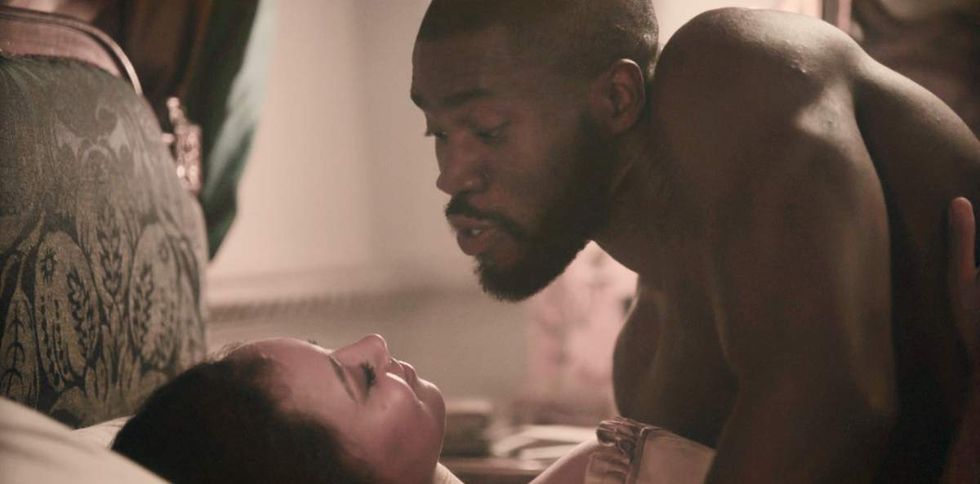 Wiil and Alice Mondrich in bed