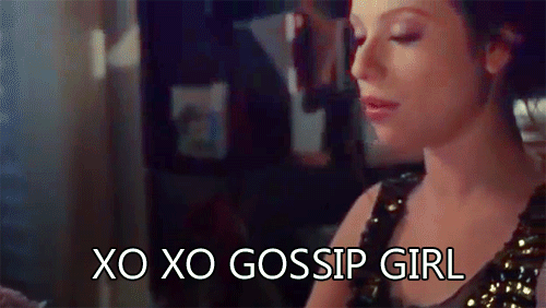 xoxo gossip girl gif