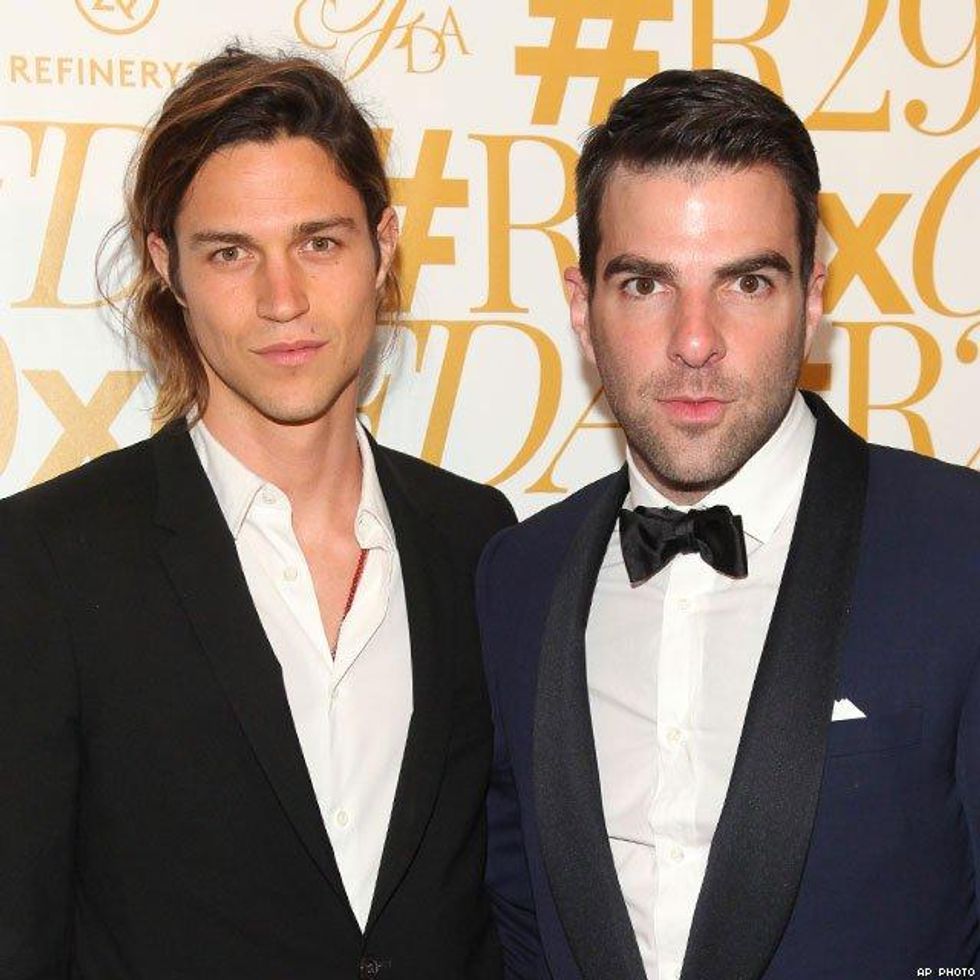 Zachary Quinto, 38, and Miles McMillan, 25