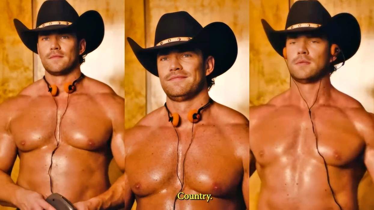 Zane Phillips in teaser for Orville Peck's Drift Away music video