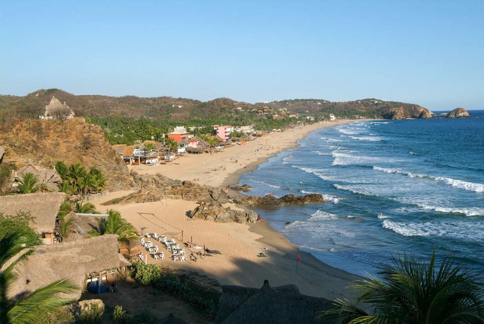 Zipolite Beach, Oaxaca, Mexico