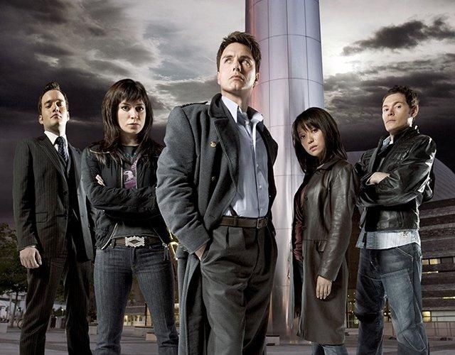 11. Captain Jack Harkness and the Cast of 