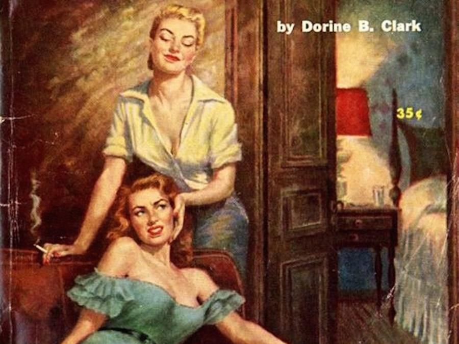 10 Ridiculously Salacious Pulp Book Covers Featuring