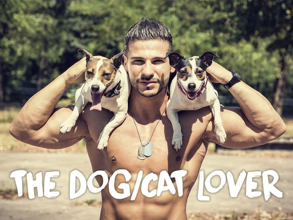 7. The dog/cat lover