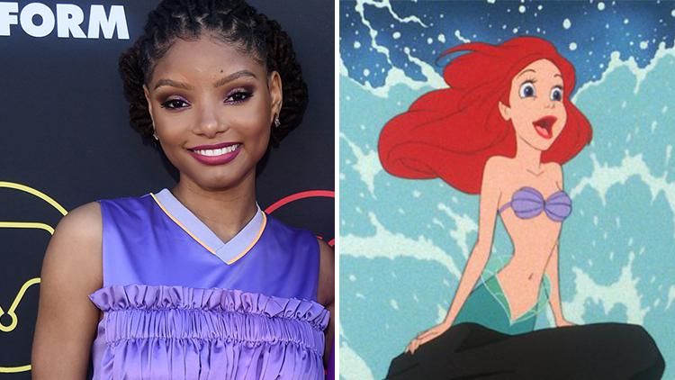 Disneys Live Action Little Mermaid Casts Halle Bailey As Ariel 