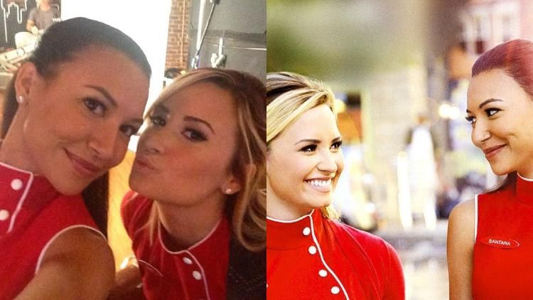 Naya Riveras Glee Character Helped Demi Lovato With Her Sexuality