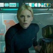 Prometheus Pits Charlize Theron Against Noomi Rapace Teases Alien Origins Nude Scenes Video Charlize theron totally gorgeous lady. alien origins nude scenes
