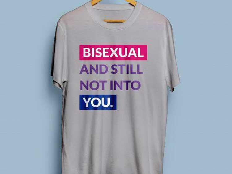 bisexual tee shirts
