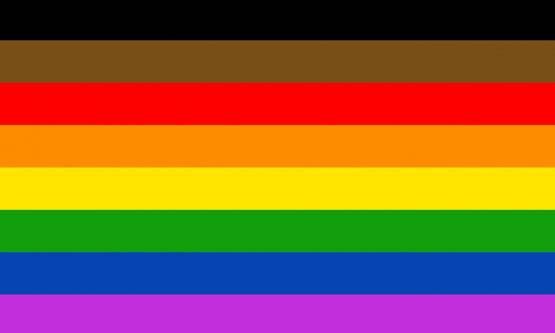 Bandera de Filadelfia People Of Color Inclusive