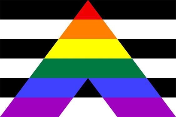 Straight Ally Flag