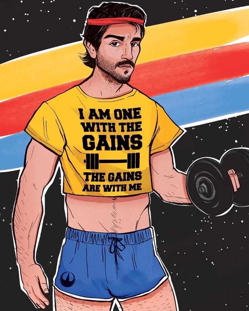 This Queer Artist's Colorful Portraits of Men Are STUNNING